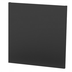 Panneau décoratif uni noir